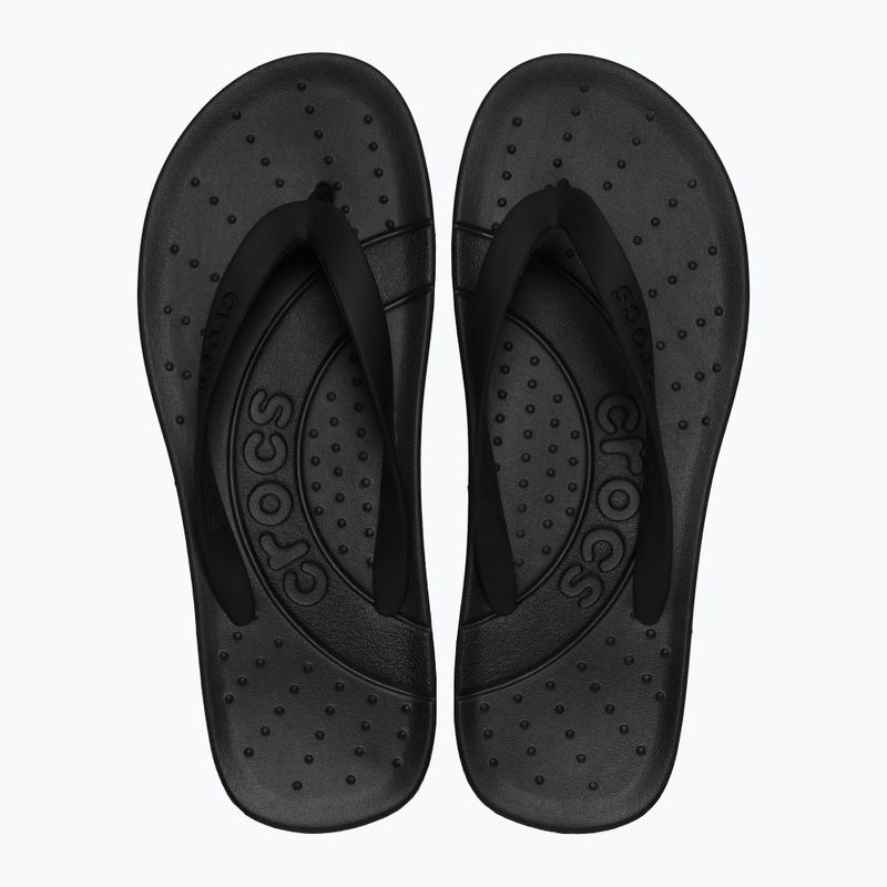Crocs Flip fekete szandál 2