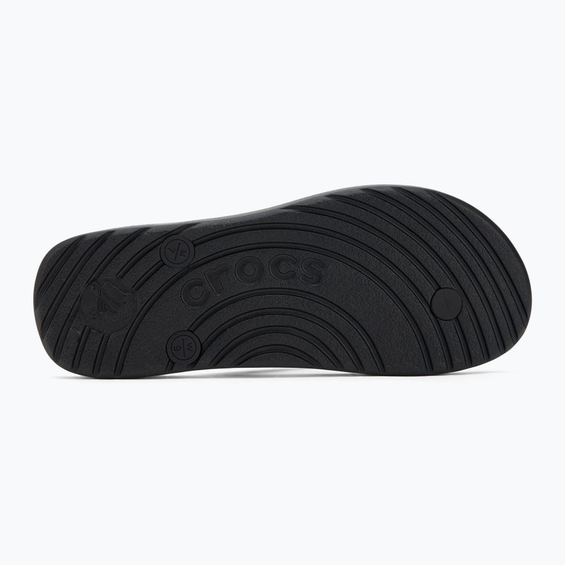 Crocs Flip fekete szandál 4