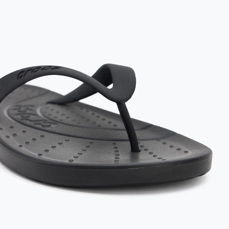 Crocs Flip fekete szandál 7