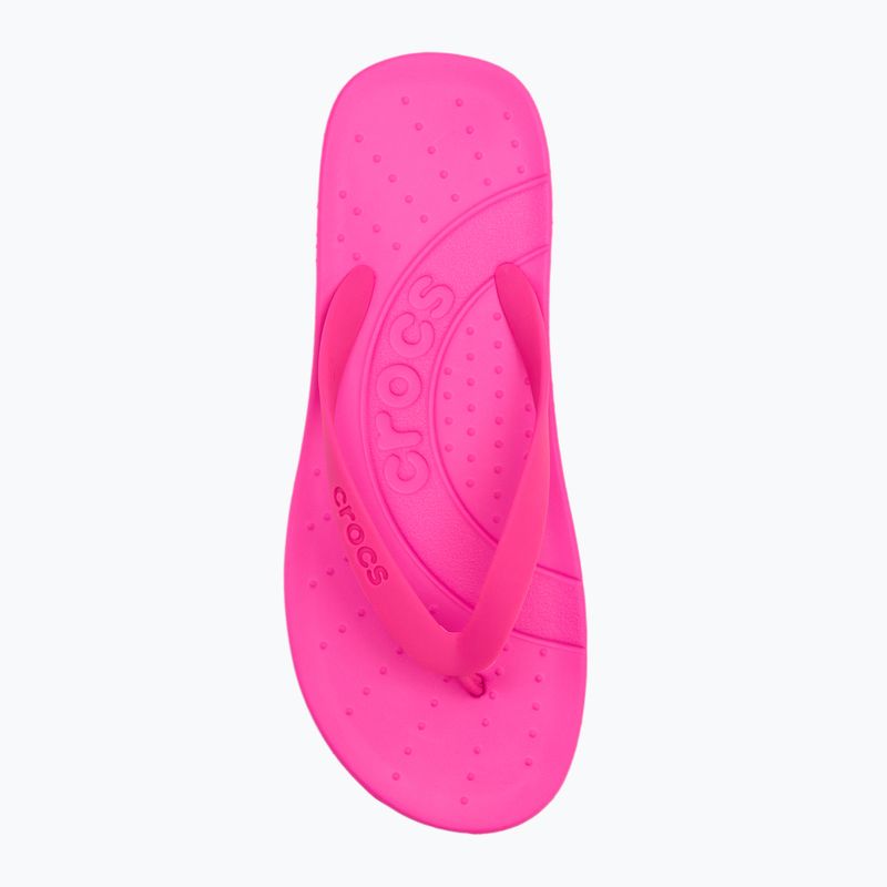 Crocs Flip pink crush flip flopok 5