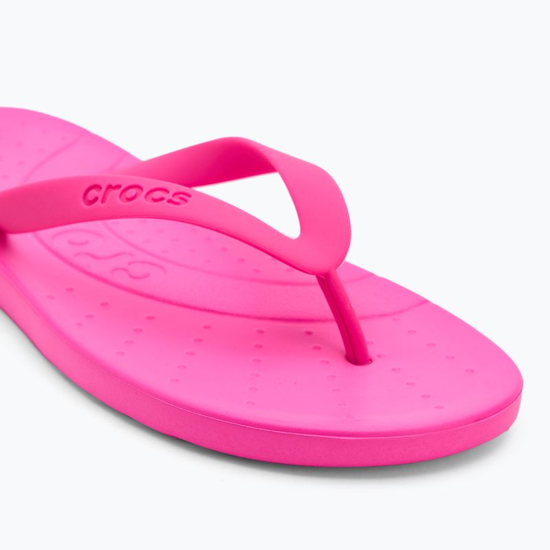 Crocs Flip pink crush flip flopok 7