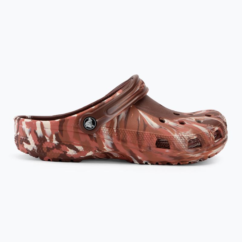 Papucs Crocs Classic Marbled Clog dark clay/multi 3