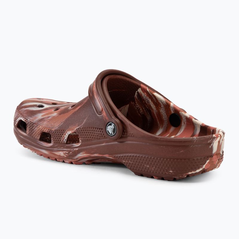 Papucs Crocs Classic Marbled Clog dark clay/multi 4