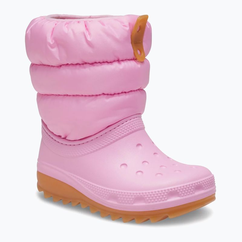 Gyerek hócsizma Crocs Classic Neo Puff pink tweed/gum 8