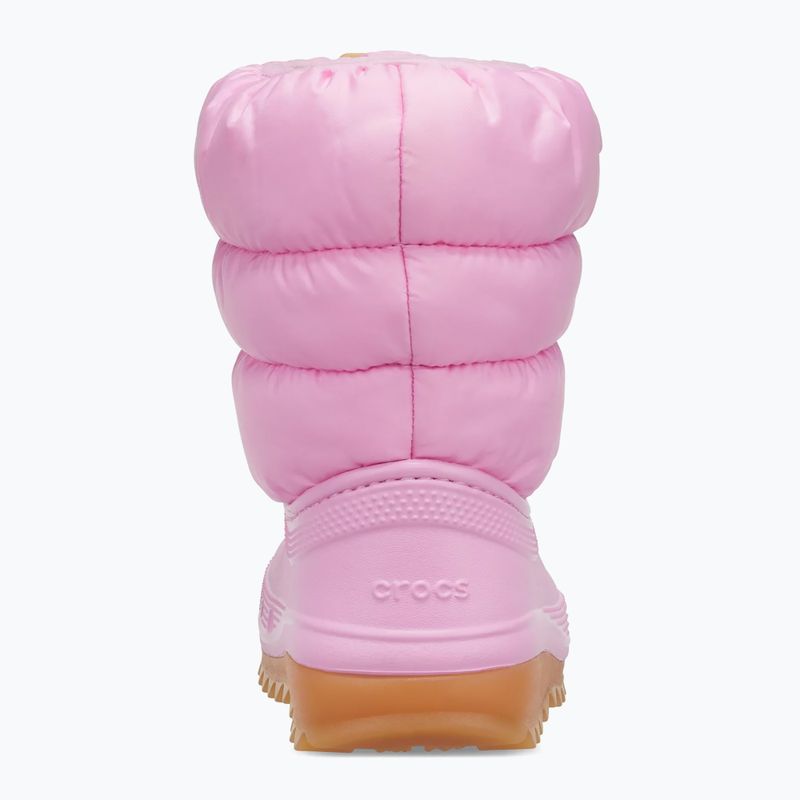 Gyerek hócsizma Crocs Classic Neo Puff pink tweed/gum 11