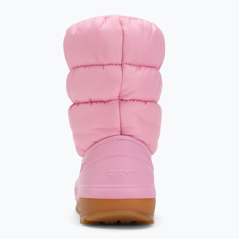 Gyerek hócsizma Crocs Classic Neo Puff pink tweed/gum 6