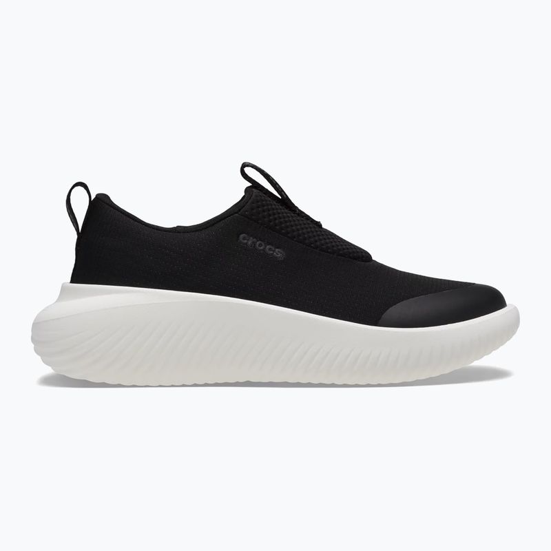 Crocs Mellow Ease Slip On fekete/fehér cipő 2