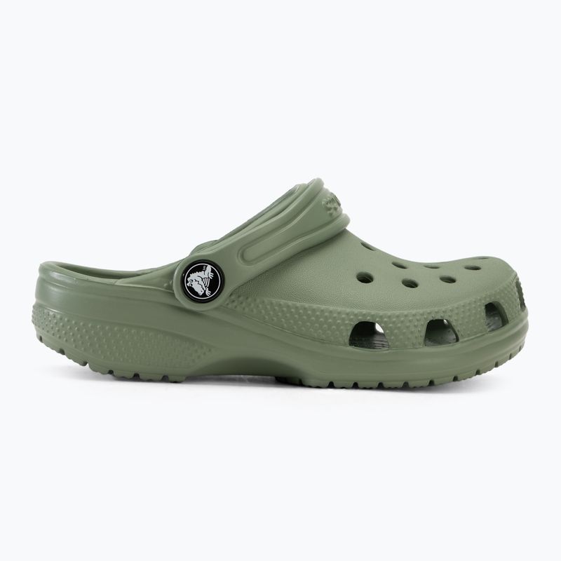 Papucs, gyerek Crocs Classic Clog Kids moss 3