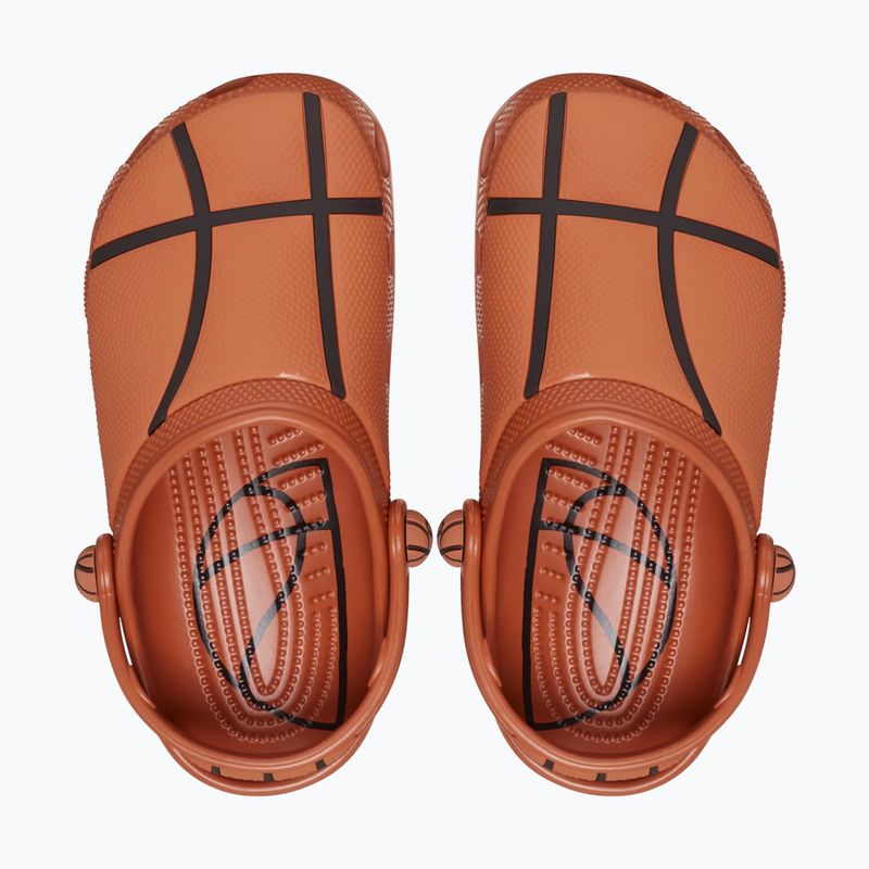 Crocs Classic Basketball Clog K sienna gyermek flip-flopok 4