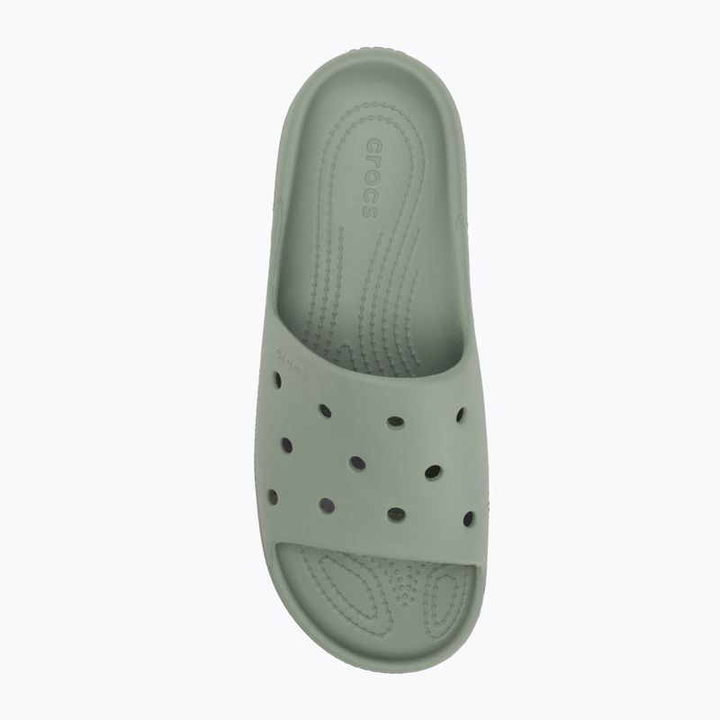 Crocs Classic Slide V2 moha flip-flopok 5