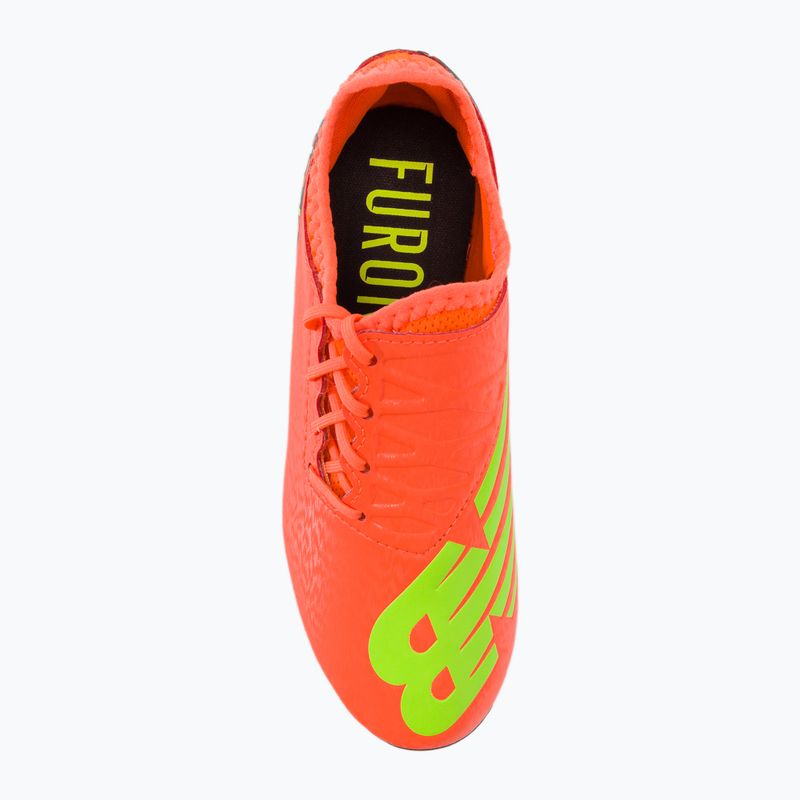 Gyermek focicipő New Balance Tekela V4 Magique FG JR neon szitakötő New Balance Tekela V4 Magique FG JR neon dragonfly 6