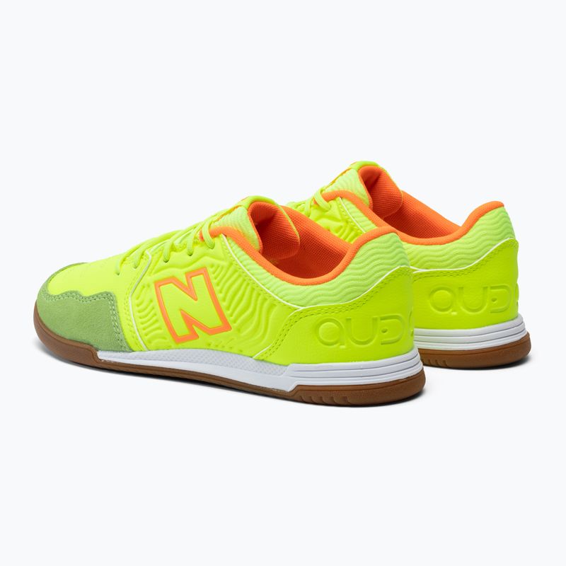 Gyermek futballcipő New Balance Audazo V5+ Command IN sárga JSA2IY55.M.045 3