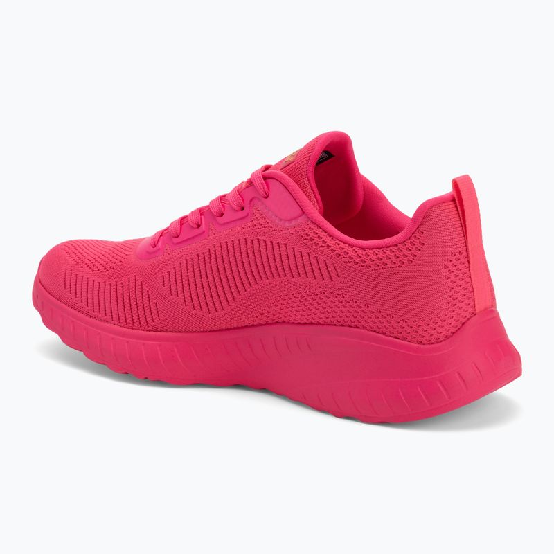 Női SKECHERS Bobs Squad Chaos Cool Rythms rózsaszín cipő 3