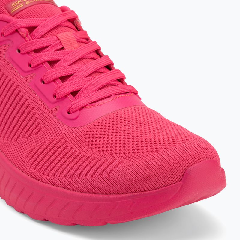 Női SKECHERS Bobs Squad Chaos Cool Rythms rózsaszín cipő 7