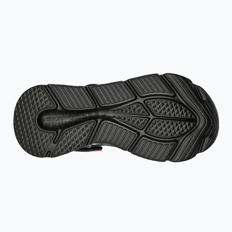 Női flip-flopok SKECHERS JGoldcrown Max Cushioning Foamies Love True fekete 5