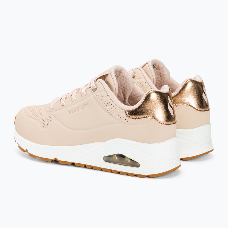 női cipő SKECHERS Uno Shimmer Away beige 4