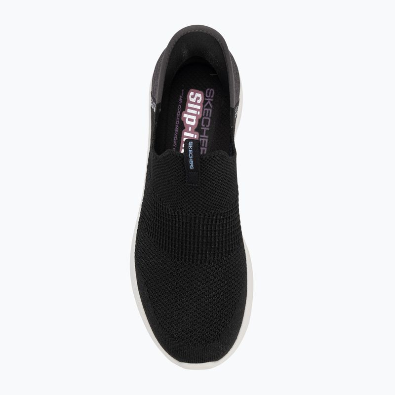 SKECHERS női cipő Ultra Flex 3.0 Smooth Step fekete/fehér 5