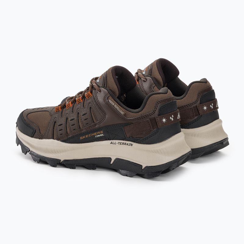 SKECHERS Equalizer 5.0 Trail Solix barna/narancs férfi trekking cipő 3