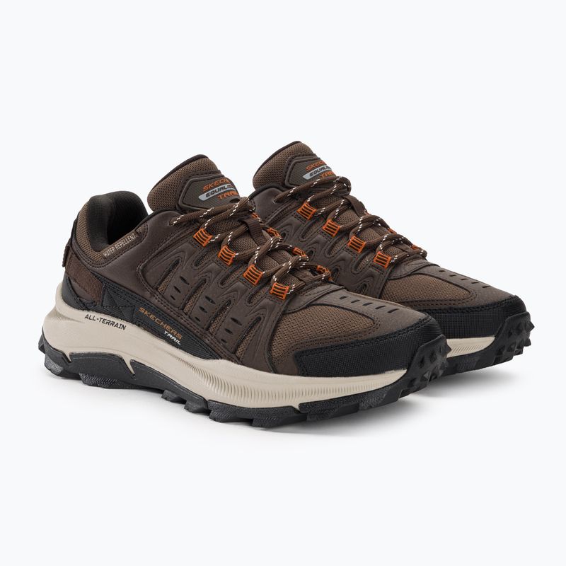 SKECHERS Equalizer 5.0 Trail Solix barna/narancs férfi trekking cipő 4