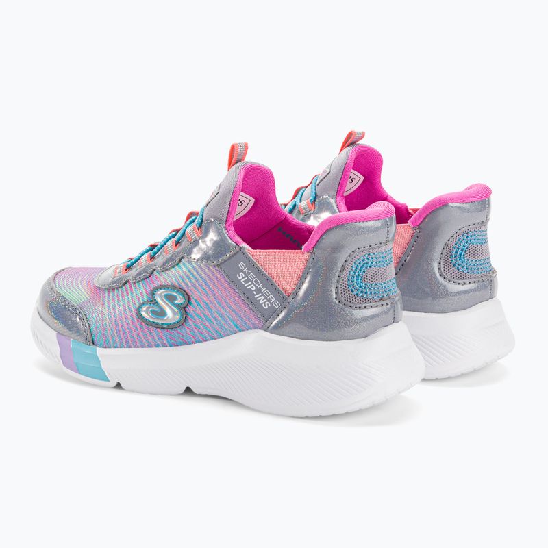 SKECHERS Slip-ins gyermek tornacipő Dreamy Lites Colorful Prism szürke/multi 3