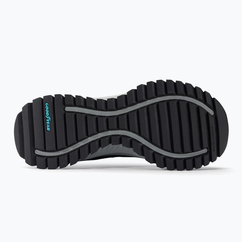 Női túracipő SKECHERS Arch Fit Discover Elevation Gain fekete/kék 5
