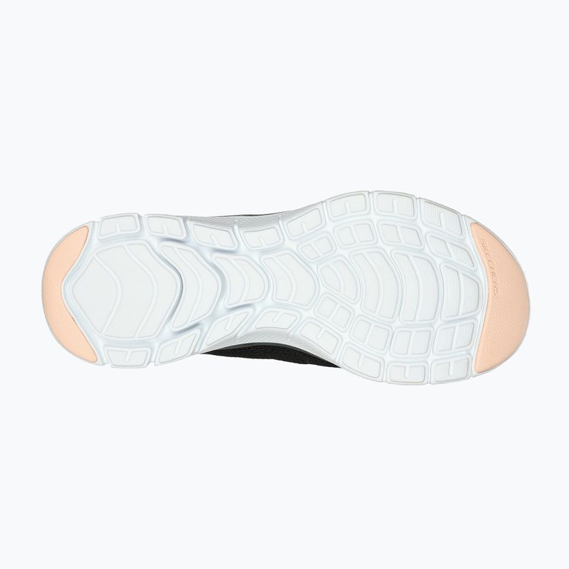 SKECHERS női cipő Flex Appeal 4.0 Wild Ballad fekete/leopárd 4