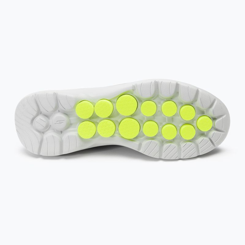 Férfi SKECHERS Slip-ins Go Walk 6 Easy On szürke/szürke/zöld cipő 4