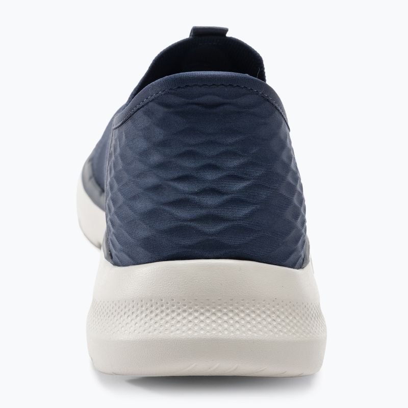 Férfi SKECHERS Slip-ins Go Walk 6 Easy On navy/fehér cipő 7