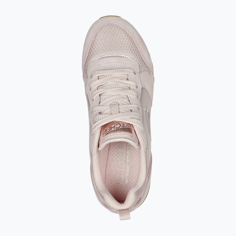 Női cipő SKECHERS Og 85 Goldn Gurl blush suede/mesh trim 5