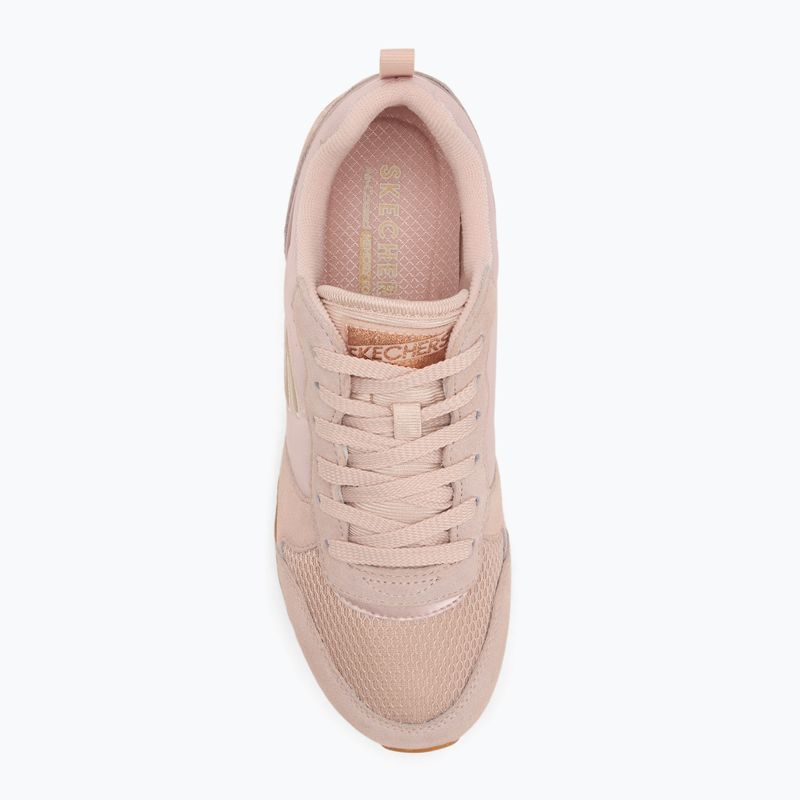 Női cipő SKECHERS Og 85 Goldn Gurl blush suede/mesh trim 5