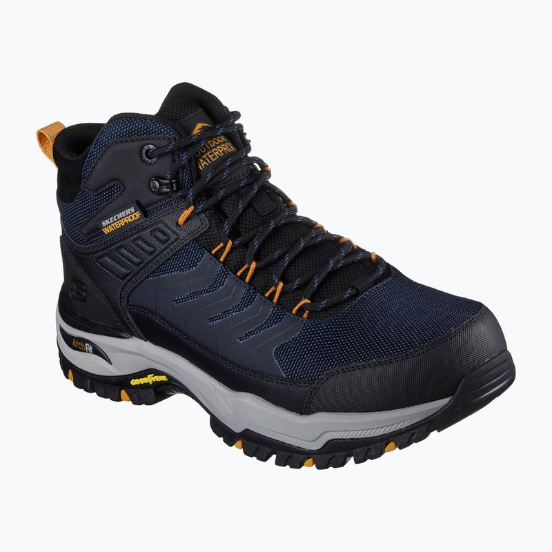 SKECHERS Arch Fit Dawson Raveno navy/fekete férfi trekking cipő 7