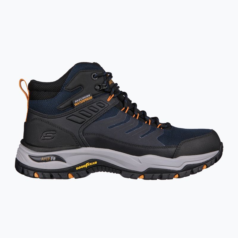 SKECHERS Arch Fit Dawson Raveno navy/fekete férfi trekking cipő 8