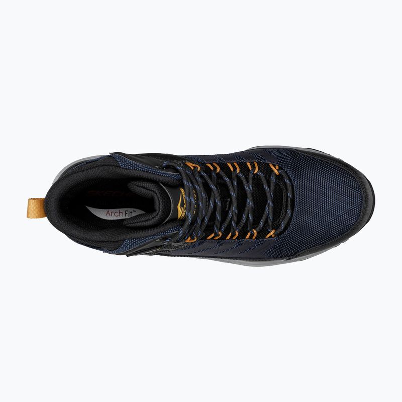 SKECHERS Arch Fit Dawson Raveno navy/fekete férfi trekking cipő 11