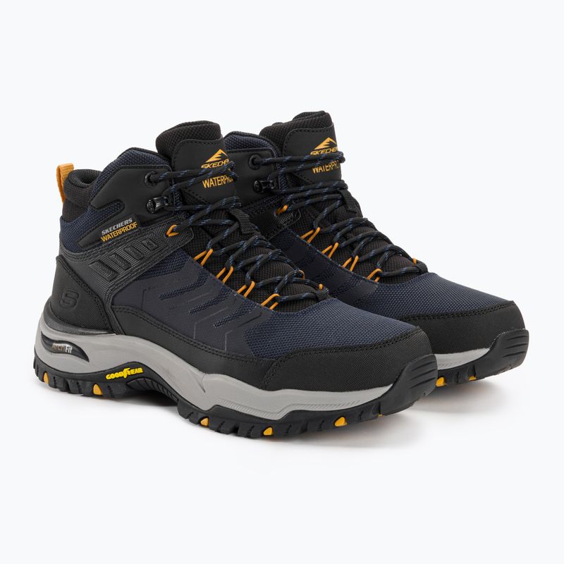 SKECHERS Arch Fit Dawson Raveno navy/fekete férfi trekking cipő 4