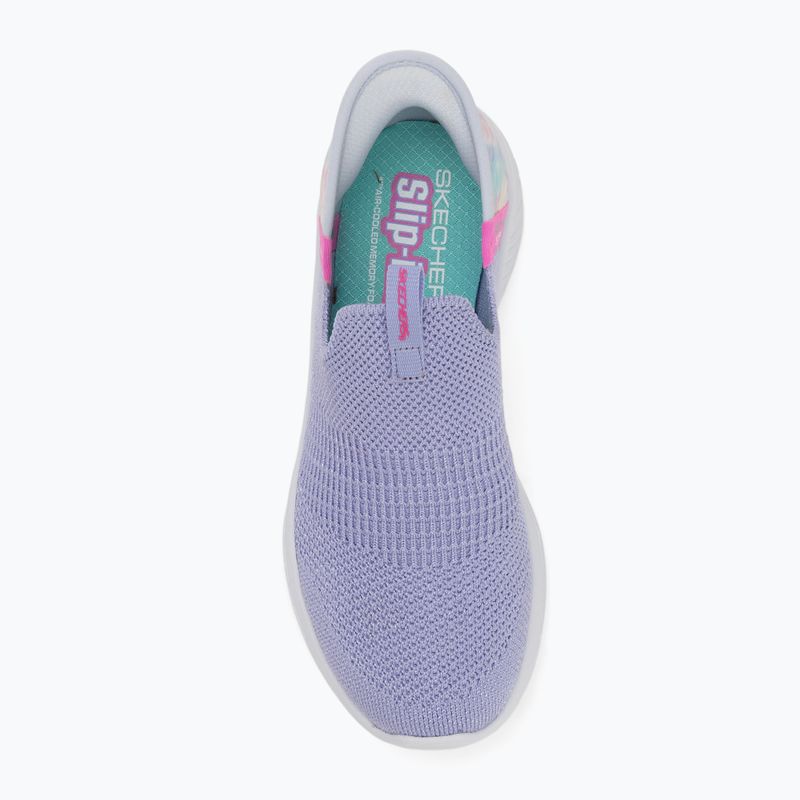 SKECHERS Slip-Ins Ultra Flex 3.0 levendula/multi gyermekcipő 5