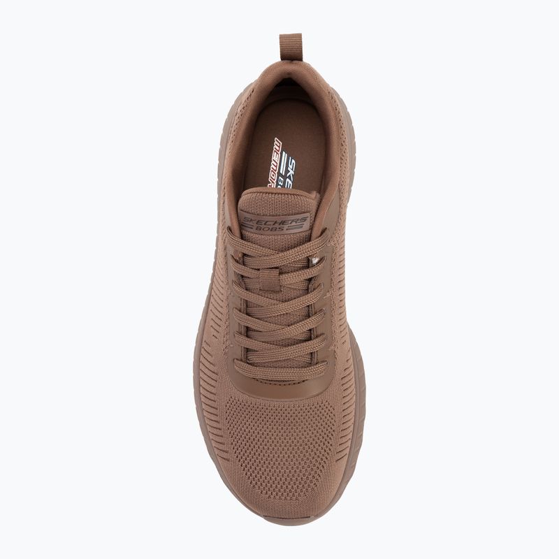Női cipő SKECHERS Bobs Squad Chaos Face Off pink 5