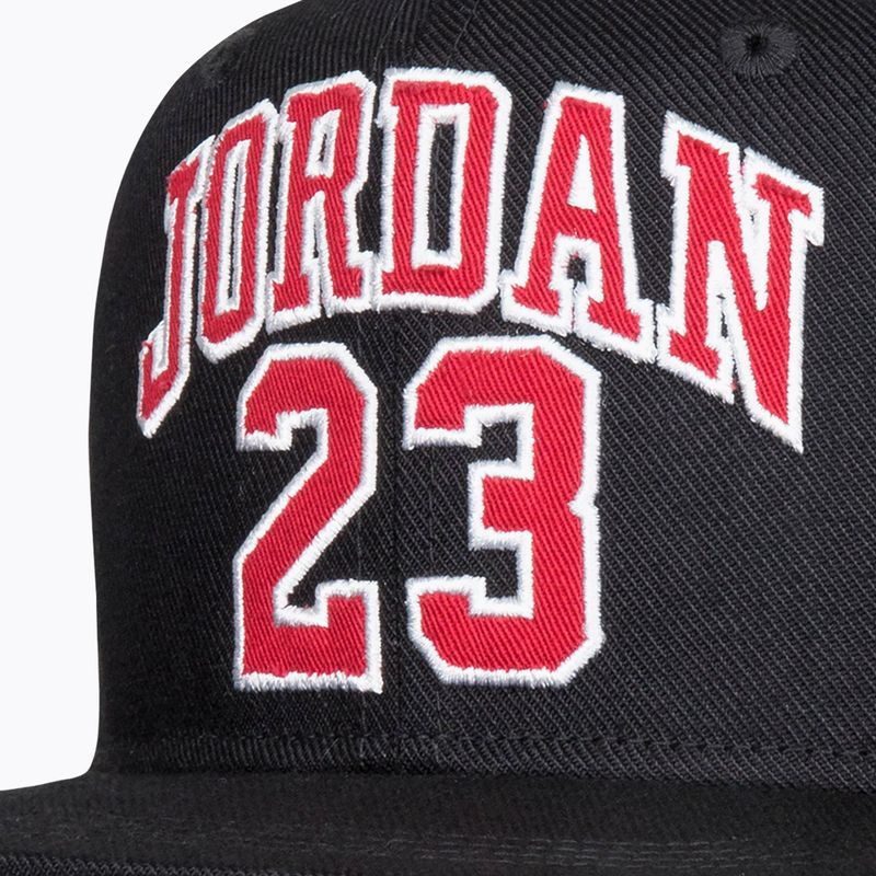 Gyerek ellenzős sapka Nike Jordan Jersey Flatbrim black 5