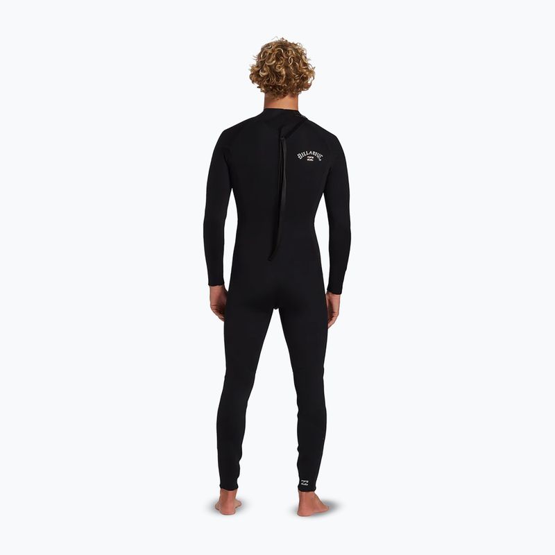 Férfi neoprénruha Billabong 4/3 mm Foil Back Zip black 2