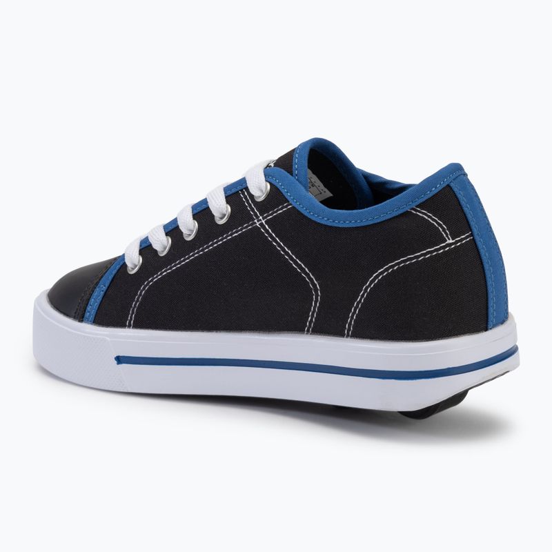 Heelys Classic X2 gyermek cipő fekete/fehér/kék 3