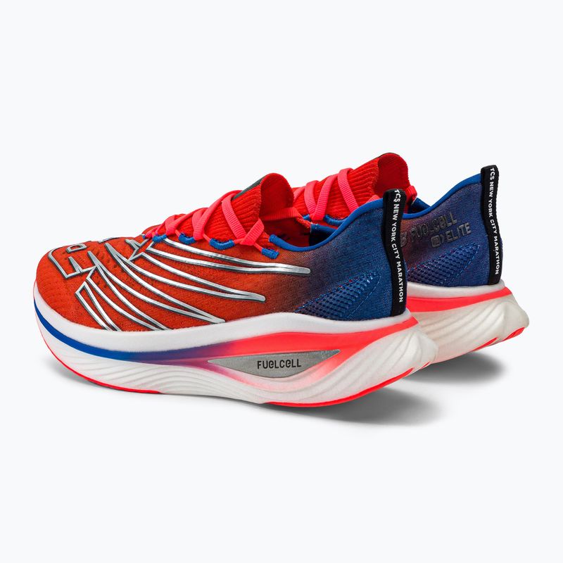 New Balance TCS New York City Marathon FuelCell SC Elite V3 piros női futócipő NBWRCELNY3 3