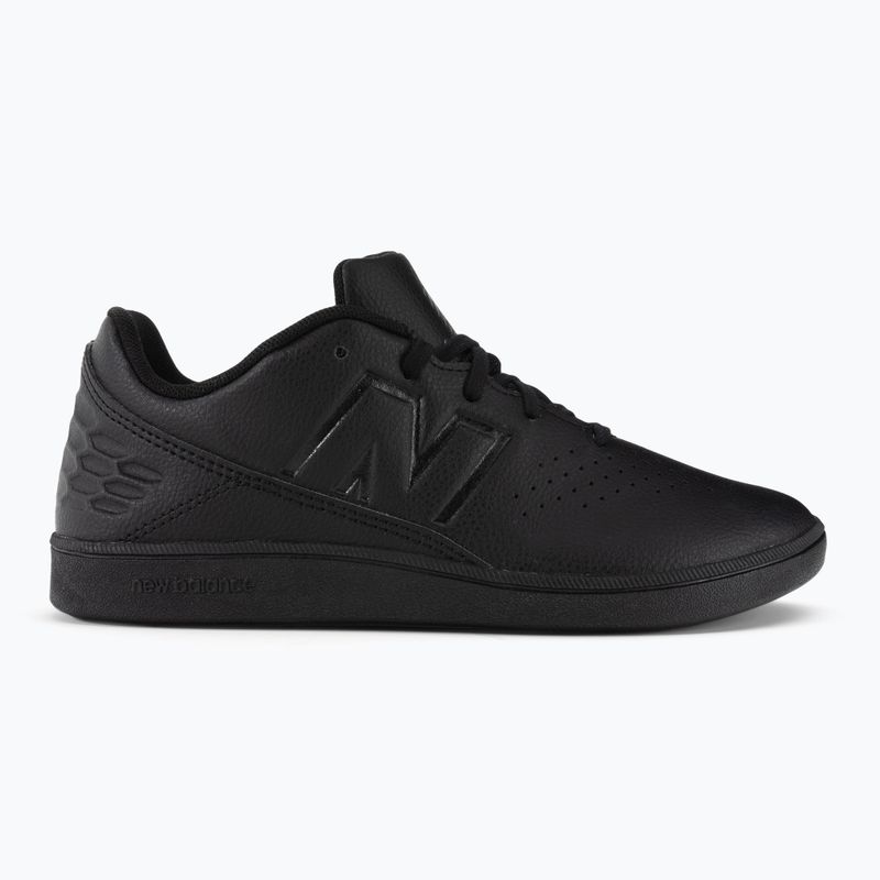 New Balance Audazo V6 Control IN Jr gyermek labdarúgócipő fekete SJA3IBB6.M.035 2