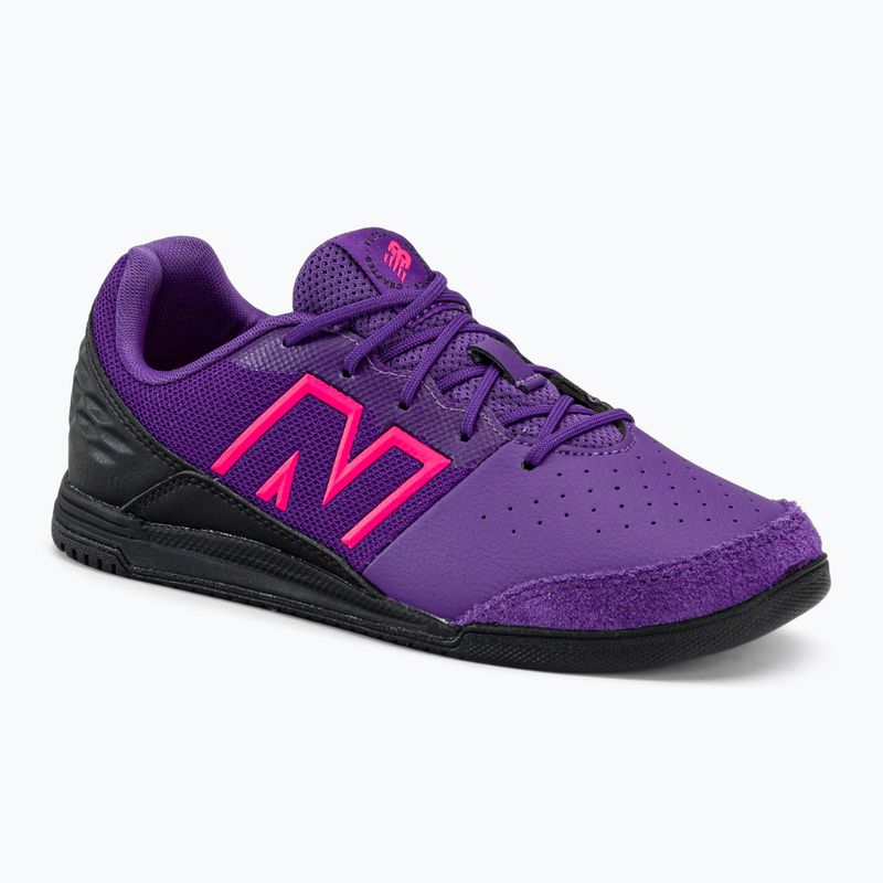 New Balance Audazo V6 Command IN gyermek futballcipő lila