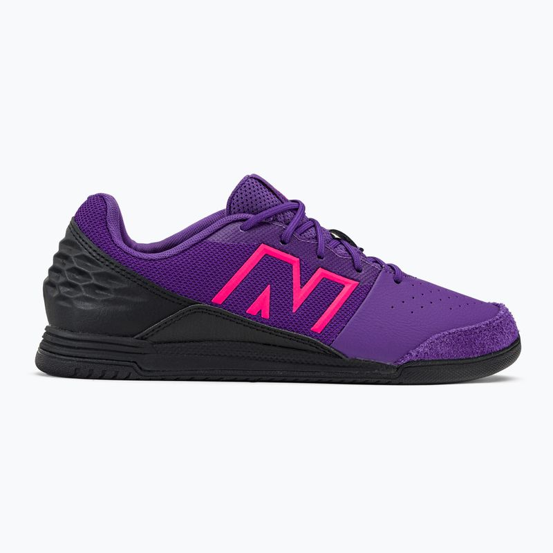 New Balance Audazo V6 Command IN gyermek futballcipő lila 2