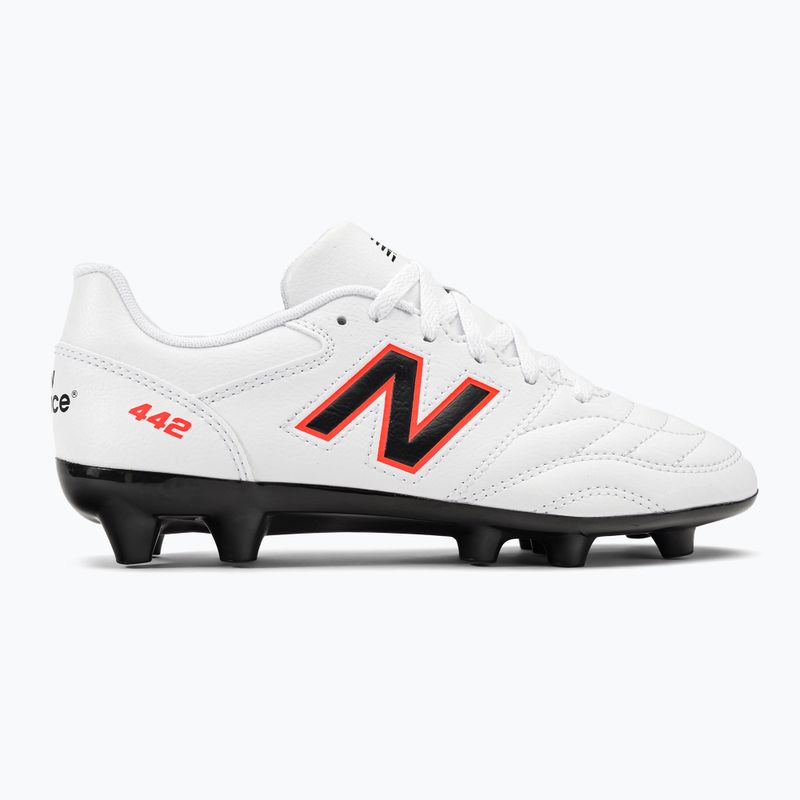 New Balance 442 V2 Academy FG gyermek futballcipő fehér JS43FWD2.M.035 2