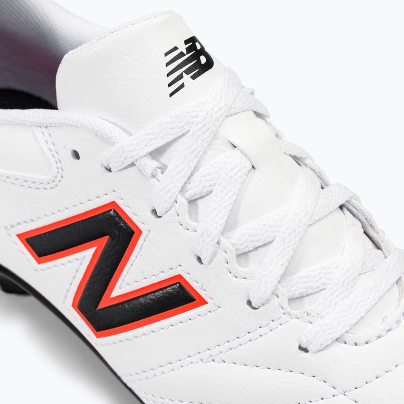 New Balance 442 V2 Academy FG gyermek futballcipő fehér JS43FWD2.M.035 8