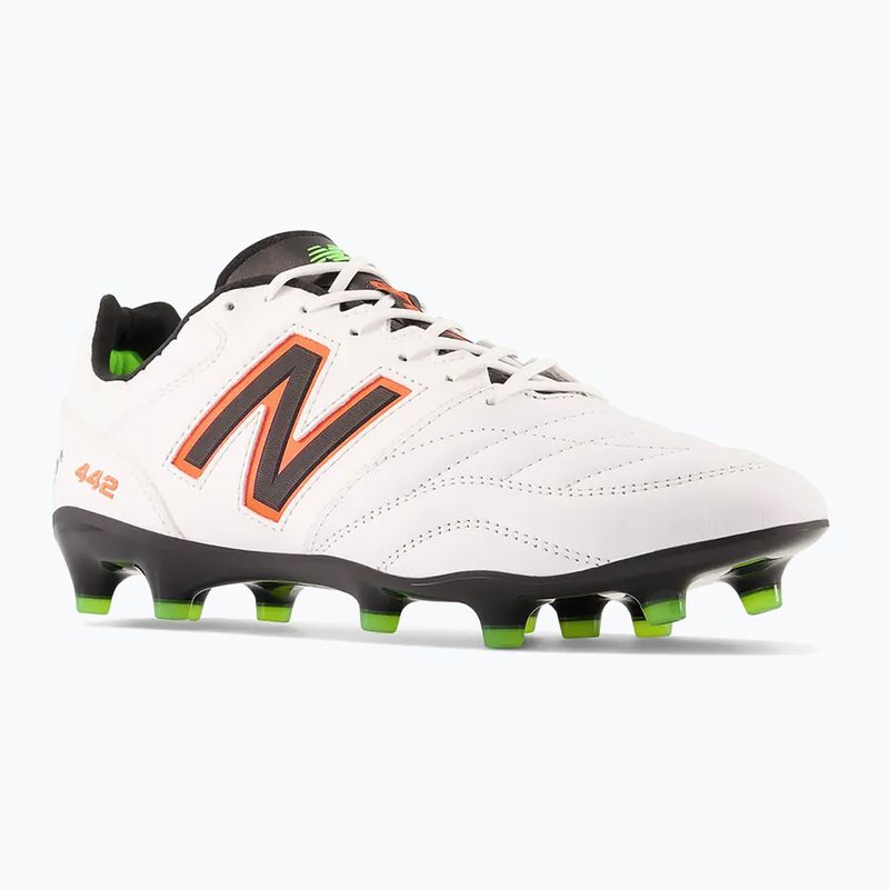 New Balance 442 V2 Pro FG férfi futballcipő fehér és fekete MS41FWD2.D.095 10