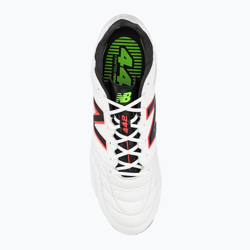 New Balance 442 V2 Pro FG férfi futballcipő fehér és fekete MS41FWD2.D.095 6