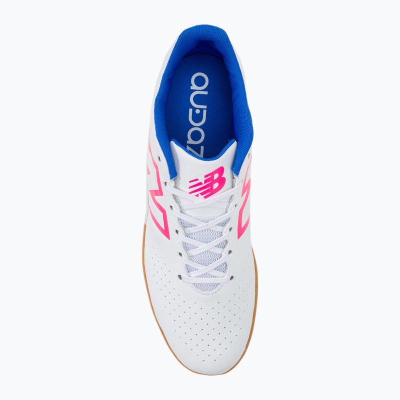 New Balance Audazo V6 Control IN labdarúgócipő fehér SA3IWB6.D.120 6