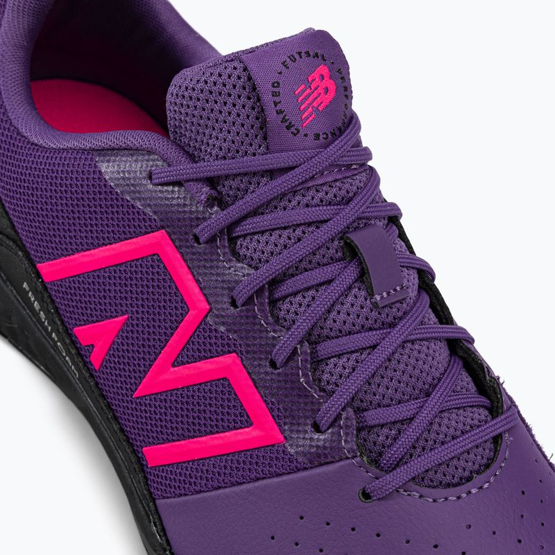 New Balance férfi futballcipő Audazo V6 Command IN lila-fekete SA2IPH6.D.075 8