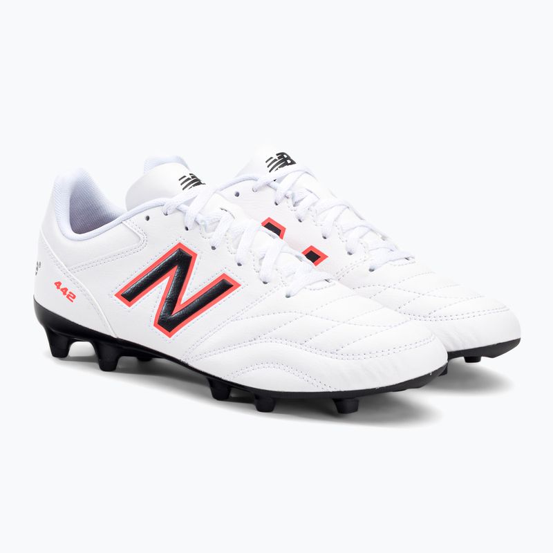 New Balance 442 V2 Academy FG férfi futballcipő fehér MS43FWD2.D.080 4